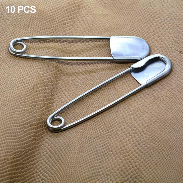 10x 5 inch Extra Large Safety Pins Jumbo for Upholstery Outdoor Fashion -  AliExpress